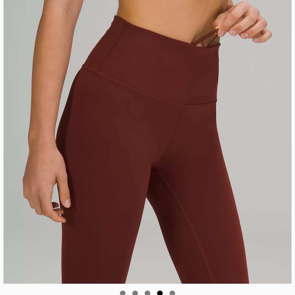 Lululemon Wunder Train High-Rise Tight 25” in Date Brown Size 4